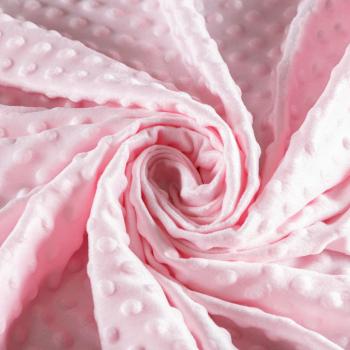 Плюш Minky 044-05476 розовый зефир однотонный