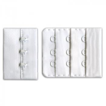 Застежка для бюстгальтера BLITZ 45 мм нейлон ZB45-33-01 белый