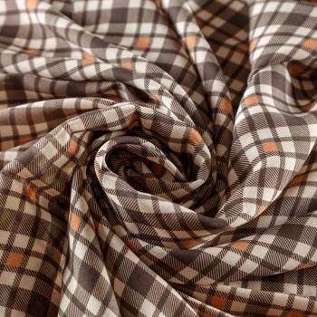 Вискоза 009-08616 молочный принтованный