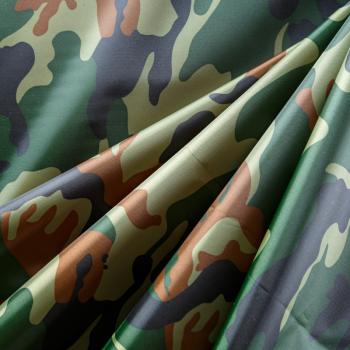 Ткань плащевая оксфорд 042-09944 зеленый принтованный