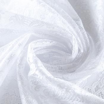 Тюль жаккардовый h-300 см 08-01-01663 белый