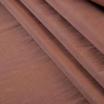 Батист 003-20271 коричневый однотонный
