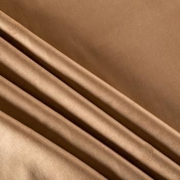 Замша искусственная К21-569 бежевый однотонный