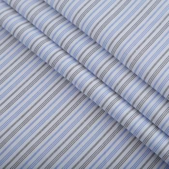 Ткань плательно-рубашечная 049-15420 белый принтованный