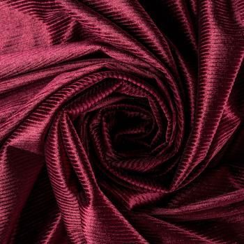 Бархат с люрексом К33-548 марсала однотонный Col.3