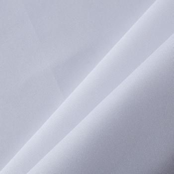 Ткань портьерная негорючая габардин 16-02-13734 белый однотонный