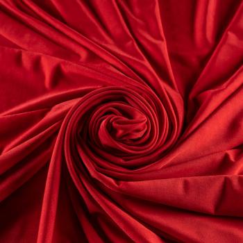 Лайкра "Кожа ангела" К33-937 красный однотонный