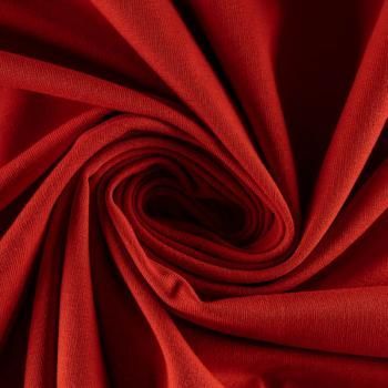 Футер 2-х нитка К36-010 красный однотонный