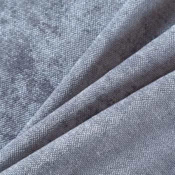 Ткань портьерная шенилл h-300 см 21-02-00795 серый однотонный