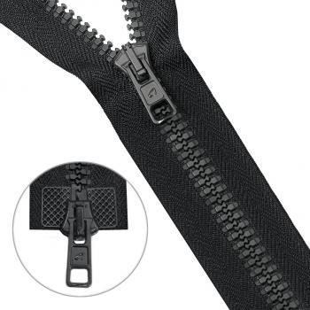 Молния трактор ARTA-F 80 см Т10 (6 мм) двухзамковая 17880-077 черный