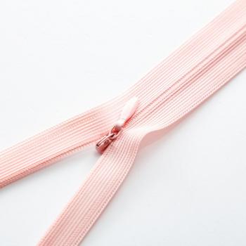 Молния спираль потайная Gamma 50 см тип 3 н/р розовыйG013P-50-1322