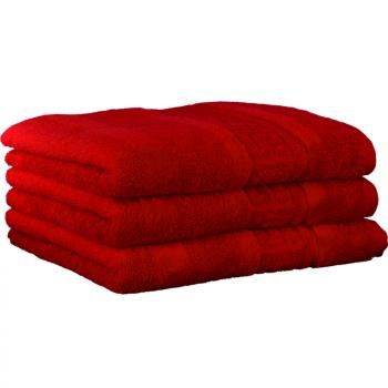 Полотенце CAWO 80х160 см махровое 1001-203 красное