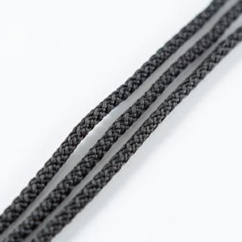 Шнур круглый полиэфир 5 мм с наполнителем 1с-50/35-325 черный