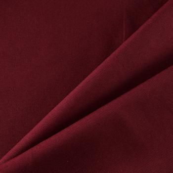 Ткань портьерная негорючая габардин 16-02-13732 бордовый однотонный