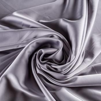Шелк синтетический К33-784 стальной однотонный col.17