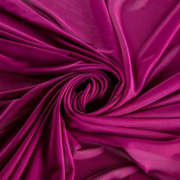 Сетка трикотажная 050-02334 сливовое вино однотонный