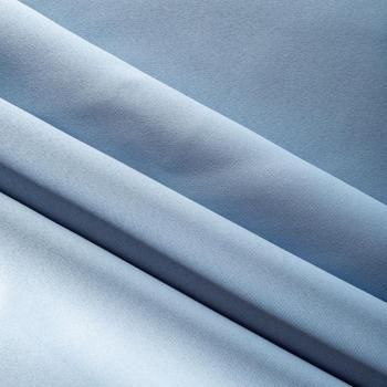 Ткань портьерная блэкаут h-295 см 10-02-01865 голубой однотонный