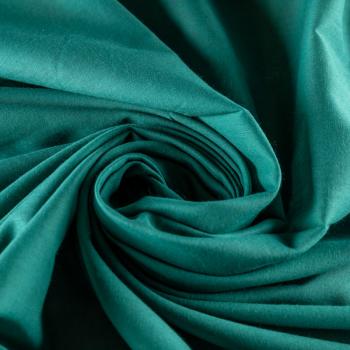 Хлопок-вуаль К28-410 темно-зеленый однотонный