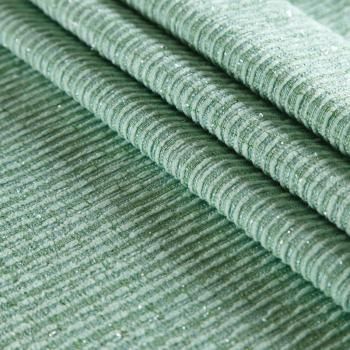 Твид шанель 052-15611 морской зеленый однотонный