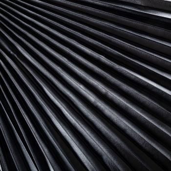 Гофре из экокожи купон 50/420х120 см 043-02487 черный однотонный