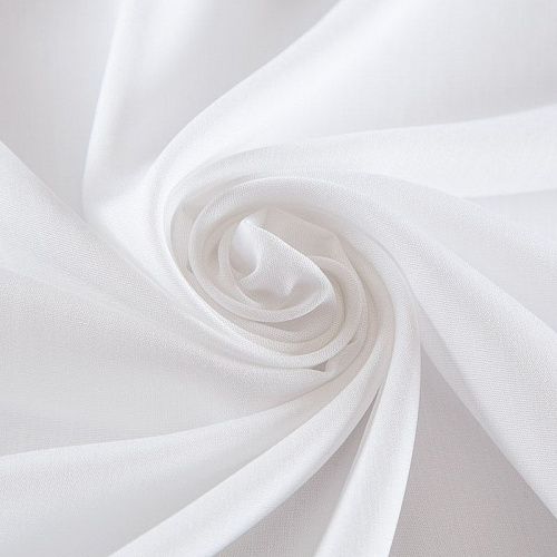 Штапель 069-17574 белый однотонный