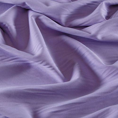 Ткань костюмная стрейч 025-13879 лавандовый однотонный