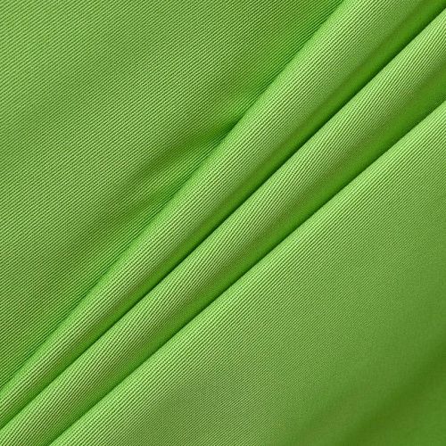 Джинс стрейч 015-11987 желто-зеленый однотонный