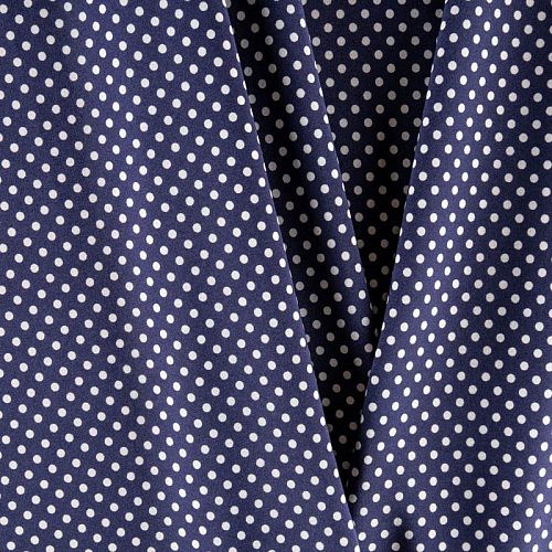 Вискоза "Лоренцо" К33-180 темно-синий принтованный