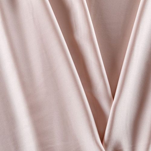Шелк синтетический 065-08988 пудровый однотонный