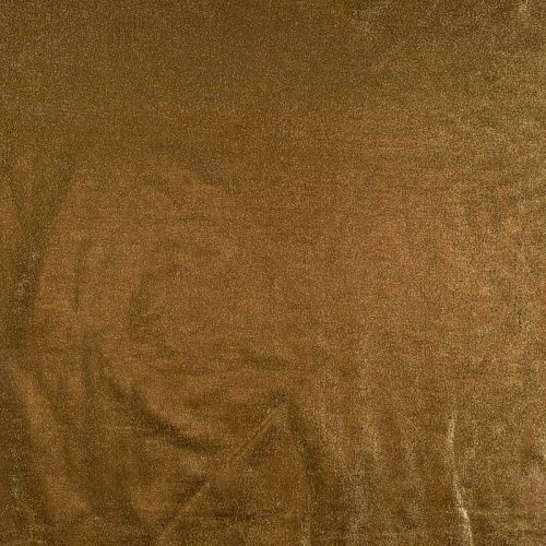 Трикотаж лазер К33-963 темное золото однотонный