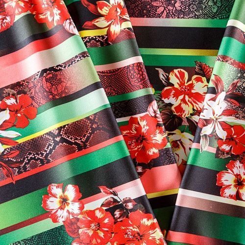 Джерси 014-03558 черный принтованный