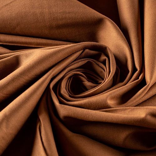 Коттон К33-459 корица однотонный