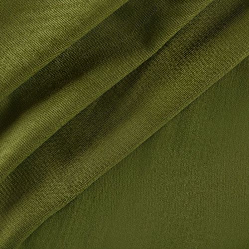 Футер 2-х нитка 062-05235 зеленый хаки однотонный