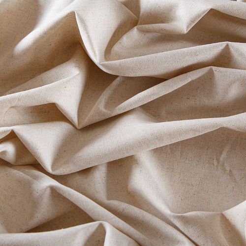 Лен-вискоза 035-13110 натуральный однотонный