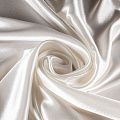 Креп-сатин К33-916 молочный однотонный