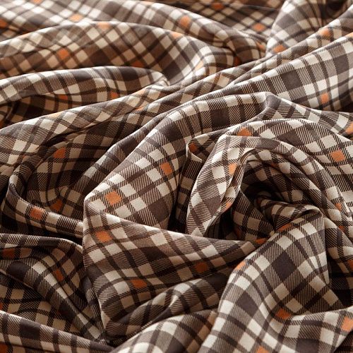 Вискоза 009-08616 молочный принтованный