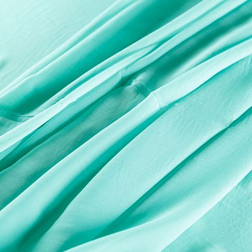 Шифон К28-711 мятный однотонный