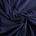 Трикотаж 056-20389 темно-синий однотонный