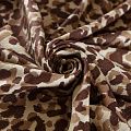 Вискоза 009-12330 песочно-коричневый принтованный