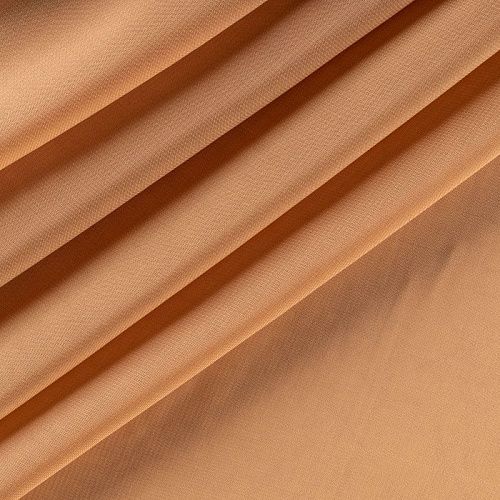 Шифон К33-598 бежевый однотонный