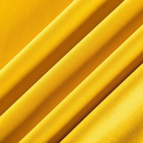 Джерси 014-03350 темно-желтый однотонный