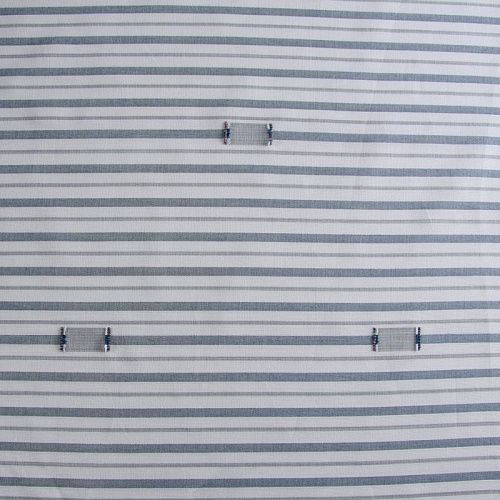 Хлопок плательно-рубашечный 049-11955 белый принтованный