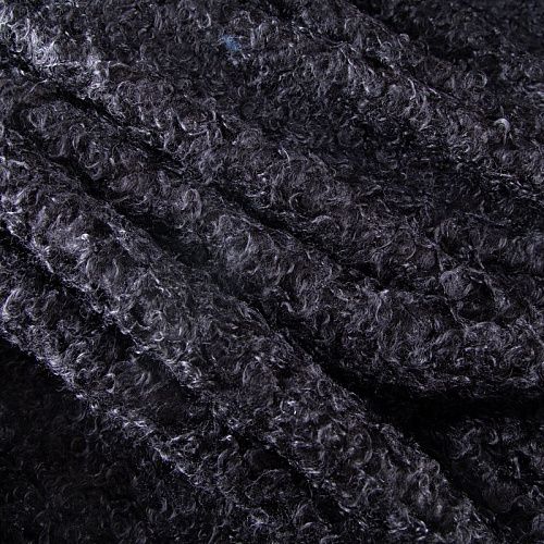 Мех шерстяной 037-19811 черный