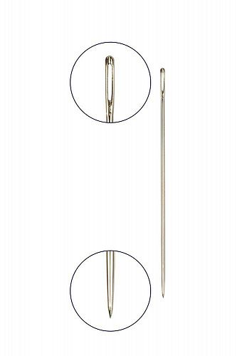 Иглы Gamma для шитья ручные №5/9 N-005 16шт