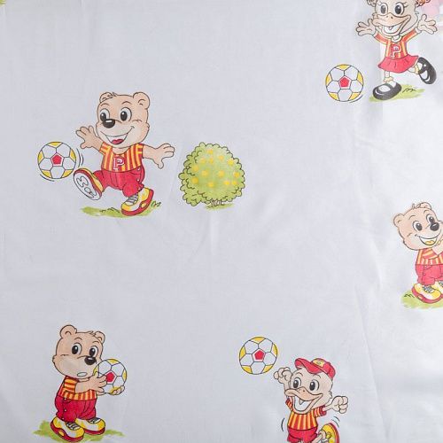 Тюль капрон Т241-01-420 белый принтованный