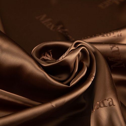 Вискоза жаккардовая Max Mara 009-20256 корица