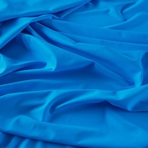 Лайкра 005-13616 голубой однотонный