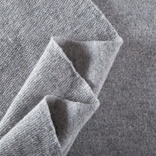 Трикотаж шерстяной вязаный 056-19820 песочный однотонный