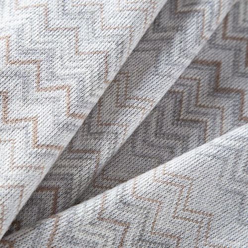 Трикотаж шерстяной вязаный Missoni 056-19828 молочно-серый