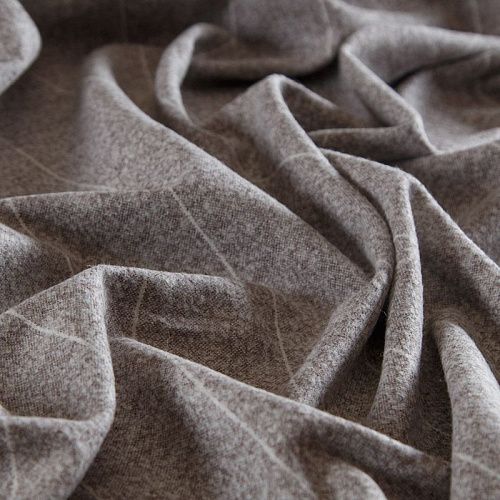 Ткань костюмная 025-14638 молочно-бежевый меланж